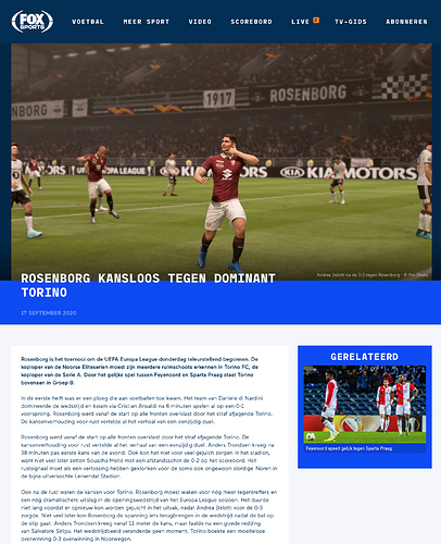Rosenborg Torino