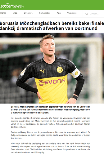 Halve Finale DFB