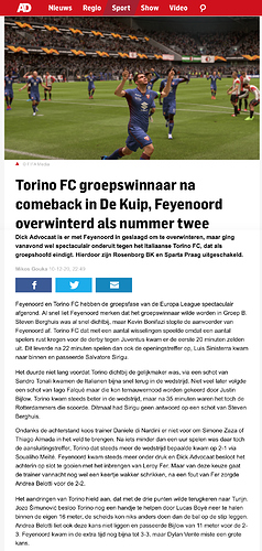 Feyenoord Torino