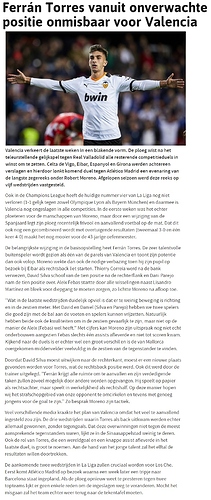 11. Omzetting elftal