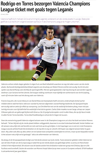 32. Champions League voetbal