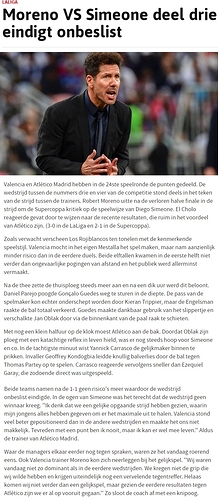 24. Atlético thuis