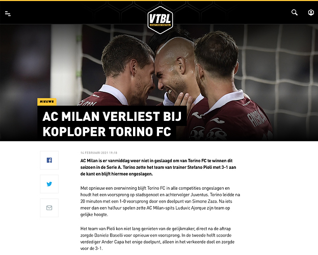 Torino AC Milan