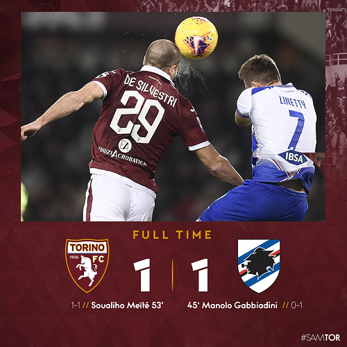 Torino Sampdoria