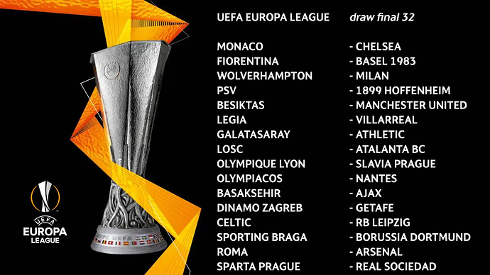 ajax UEL draw