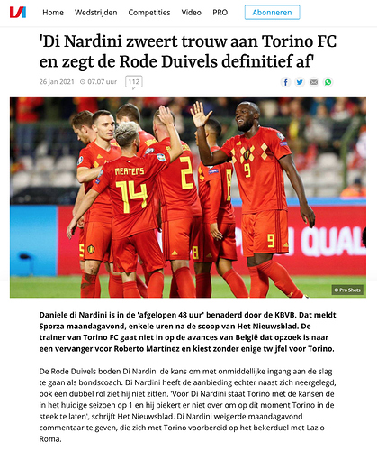Di Nardini Belgie