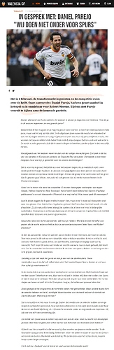 22. In gesprek met Parejo, komende periode