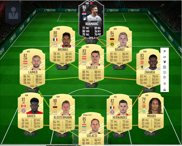 FUT 21 team