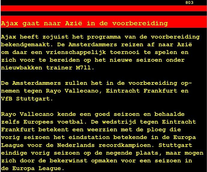 Programma voorbereiding