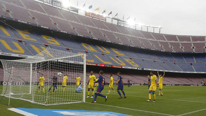 Empty Camp Nou